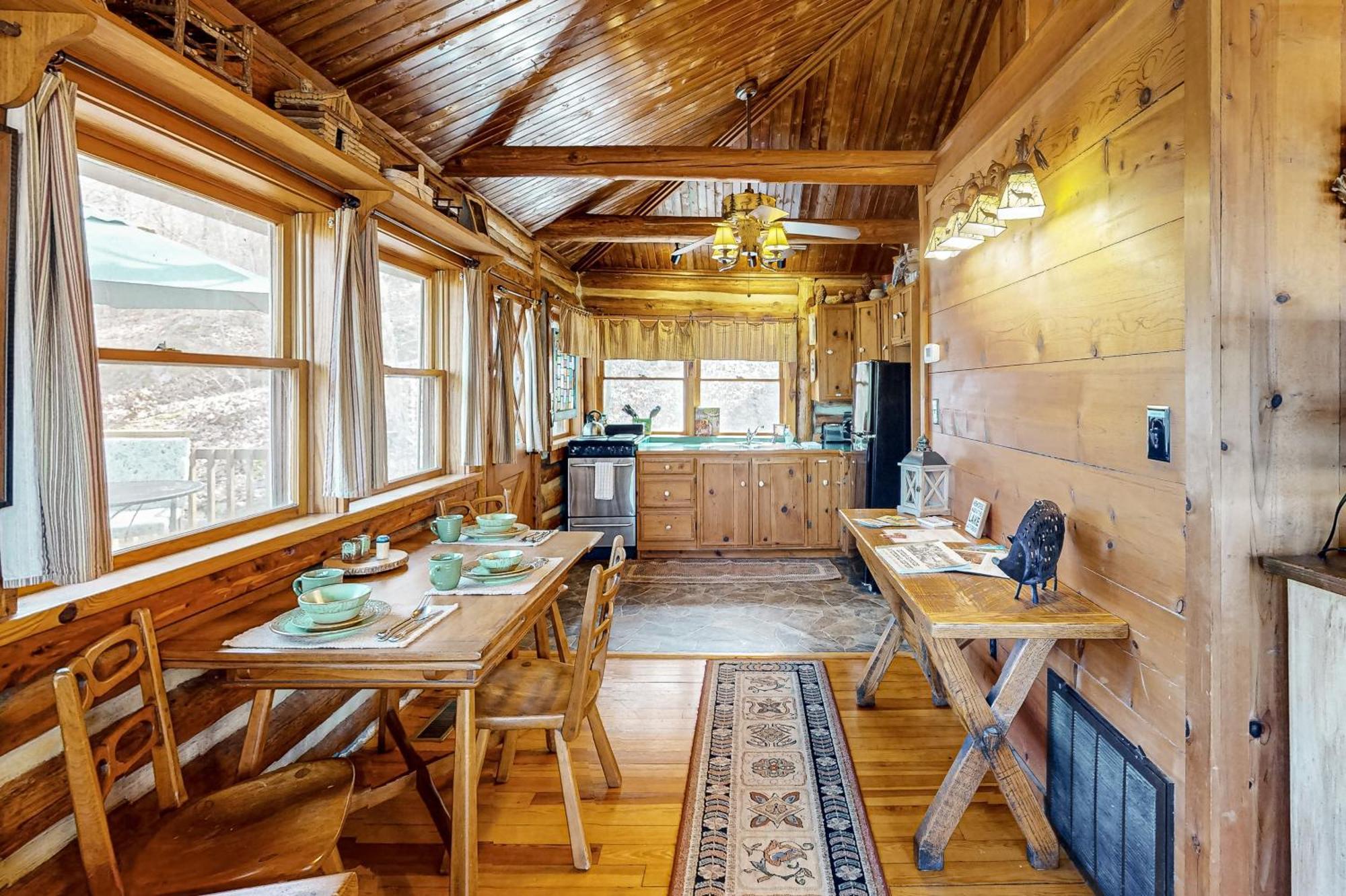 Lake Lucerne - Treehouse Cabin #01 Eureka Springs Exterior foto
